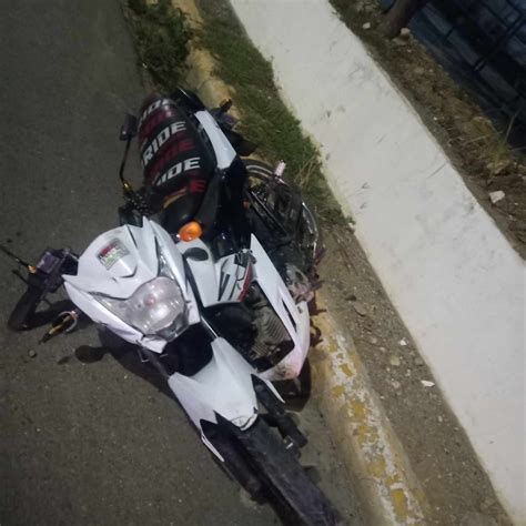 Motorcycle driver dies in SRP vehicular accident .